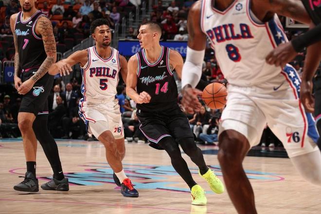 76人末节反超仍遭热火逆转 希罗三分锁定119-109胜